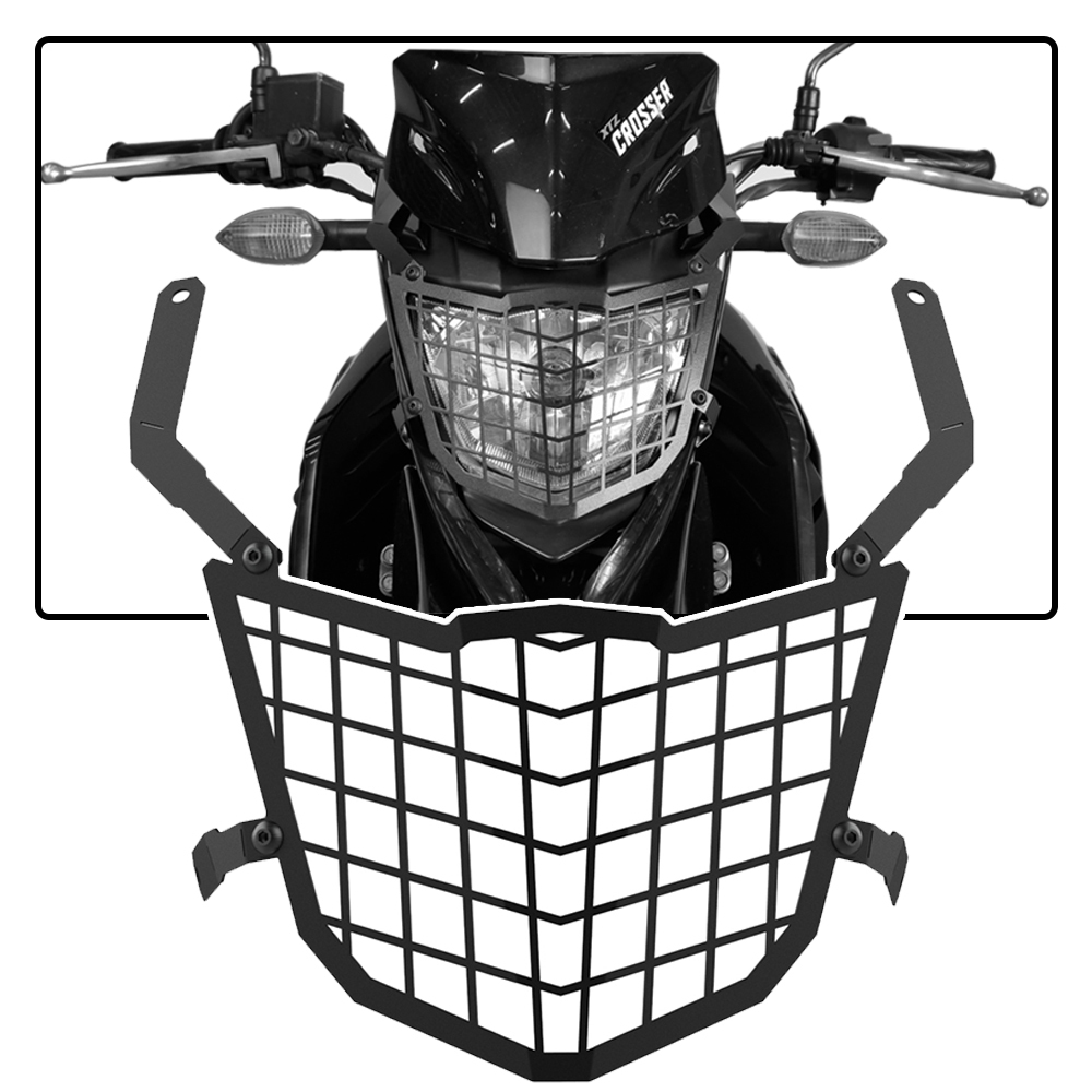 Protetor De Carenagem Farol Bloco Optico Crosser 2016 Até 2021 em Oferta na Shopee