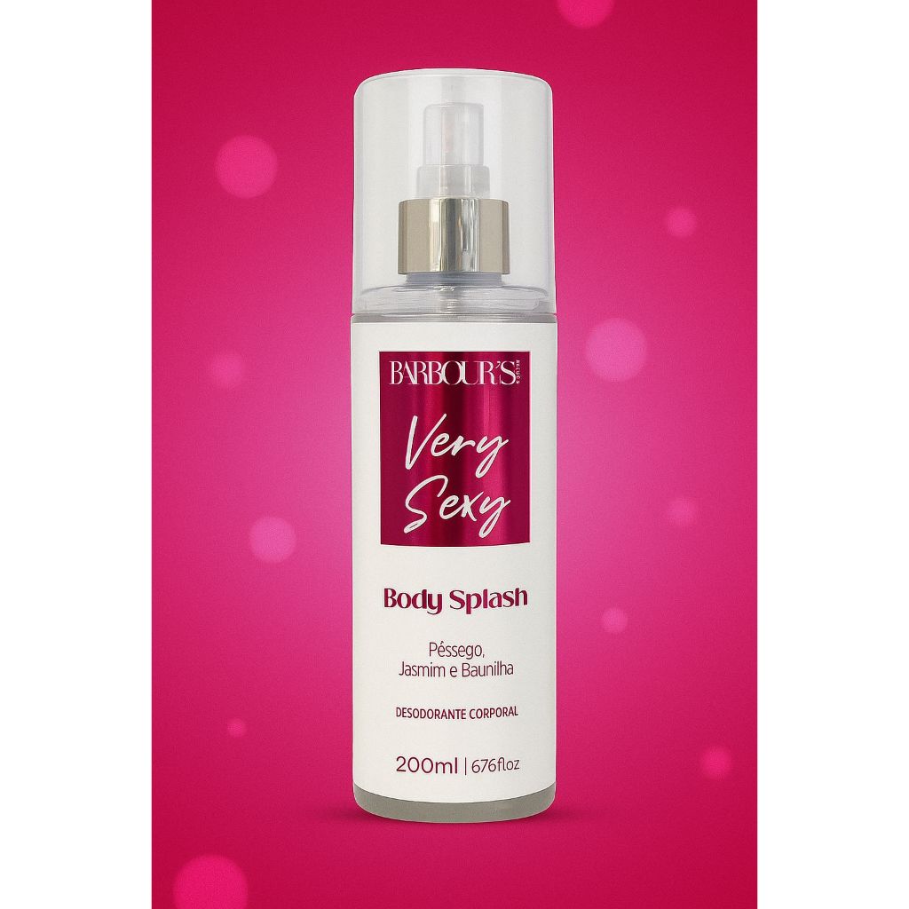 Body Splash - Very Sexy - Barbours Desodorante Colônia 200ml