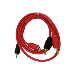 Cabo Rca Nakamichi Nk-rcp2s 2m Vermelho