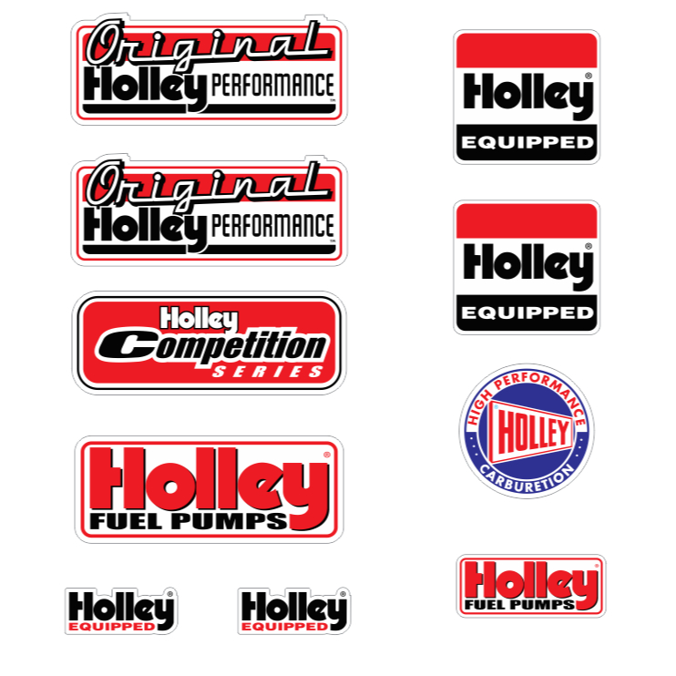 Adesivos Holley old school performance competition muscle cars sticker pack dodge maverick opala