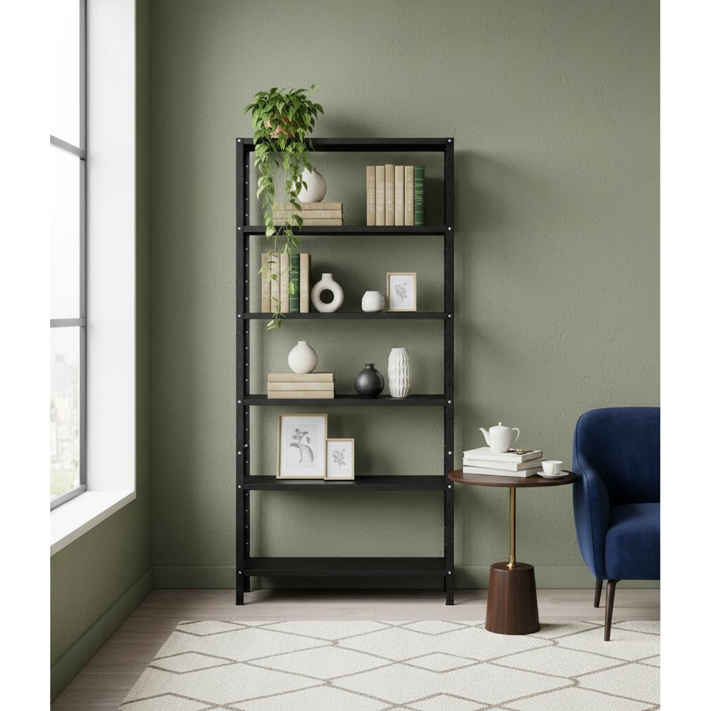 Estante De Aço Armário Multiuso 60cm 6 Bandejas Resistente em Oferta na Shopee