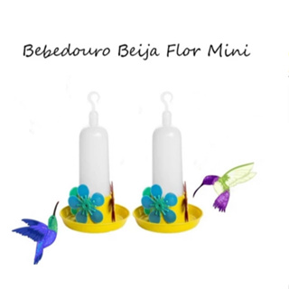 KIT 2 ou 1 , KIT3 OU KIT 4 BEBEDOURO BEIJA FLOR MINI 115ML - COLIBRI CURTELO BINGA GUANAMBI GUINUMBI MAINOI PICA em Oferta na Shopee