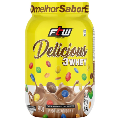 Delicious 3 Whey: Onde Comprar | BuscaProdutos