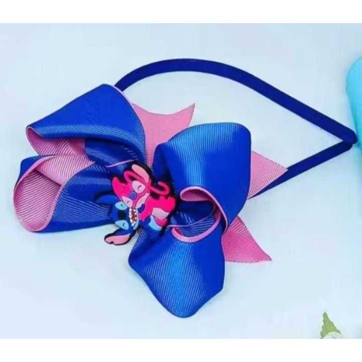 Tiara Infantil Stitch acessórios de cabelo menina arco arquinho diadema em Oferta na Shopee