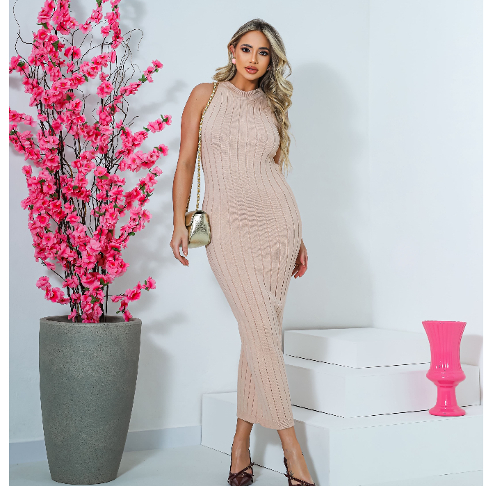 Vestido Feminino Longo Look Casual na Black Friday 2025 | BuscaProdutos