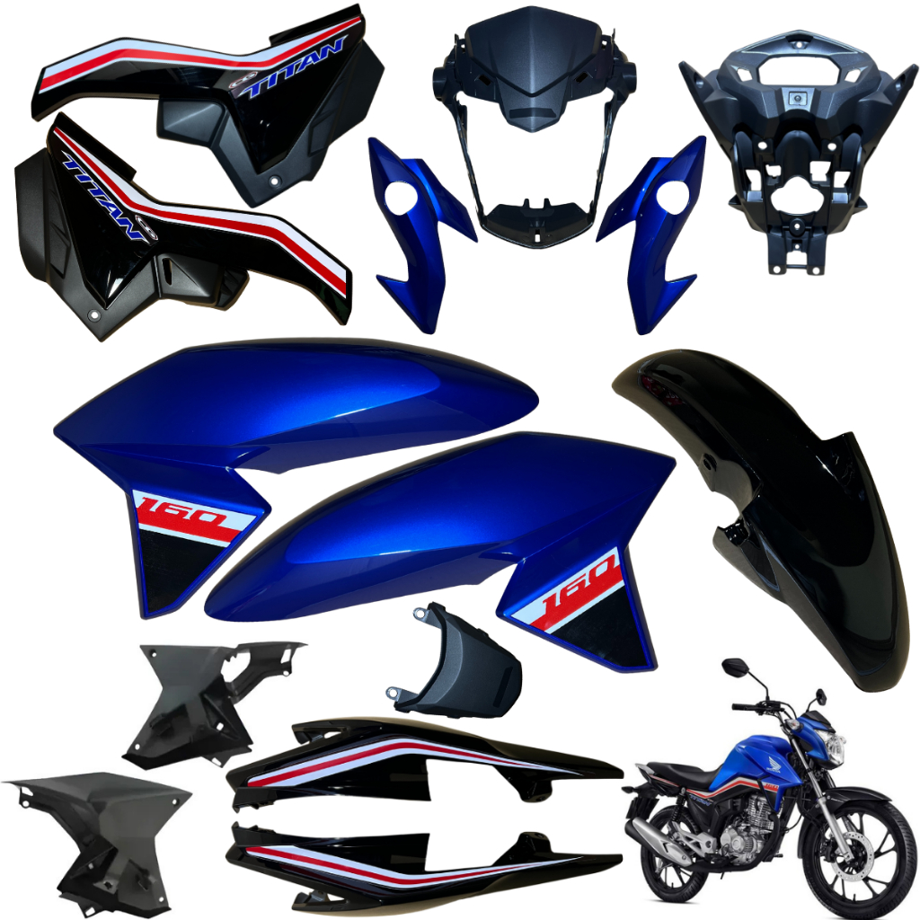 Asas Titan 160 Azul: Onde Comprar | BuscaProdutos