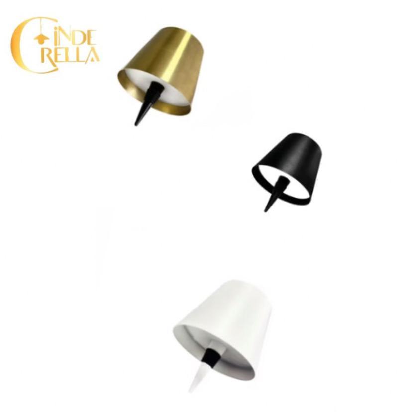 Abajur Luminária de Garrafa LED USB Touch 3 em 1 Regulável RGB Decorativa em Oferta na Shopee