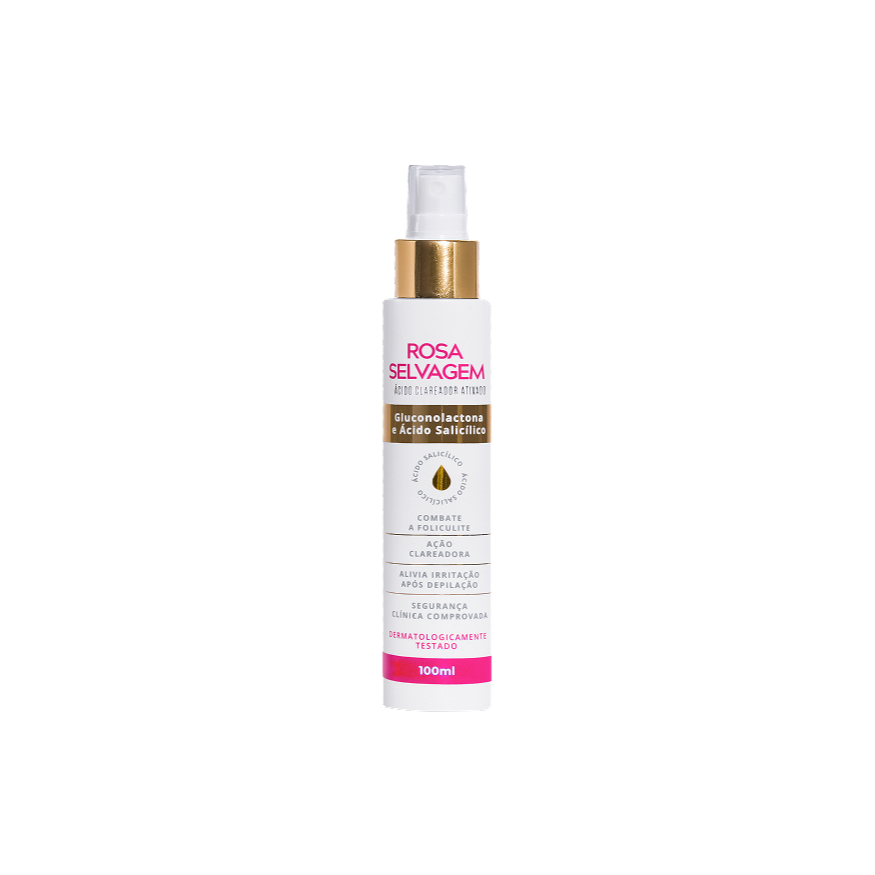 Ácido Clareador de manchas - Rosa Selvagem 100ml