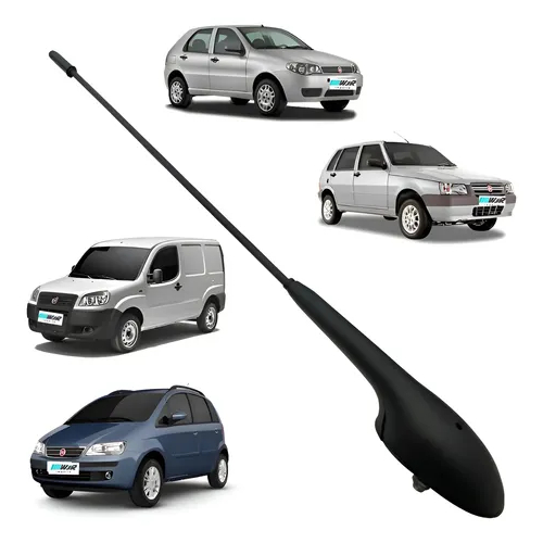 Haste Antena Teto Fiat Palio Uno Siena Strada Fiorino Idea Siena 40 Cm