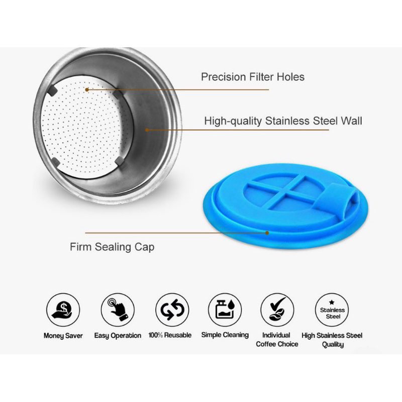 kit com duas Capsula Para Máquina De Café Gusto Dolce