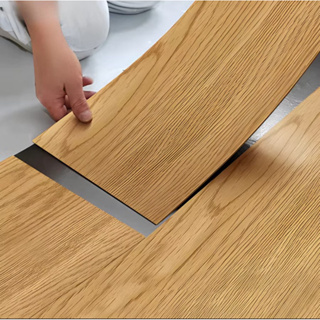 Kit 20 até 100 Placas Piso Painel Revestimento Auto Colante Mdf Vinílico Adesivo Lavável Madeira 45x11-cm em Oferta na Shopee