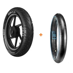 Pneu traseiro + Camara Ceat 120/80-18 TT 62P royal enfield Thunderbird / Honda CB 400 450