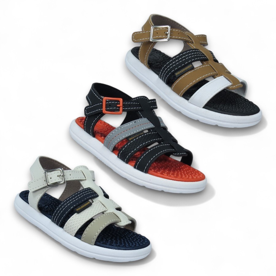 Sandália Infantil Menino Molekinho 2619209 em Oferta na Shopee