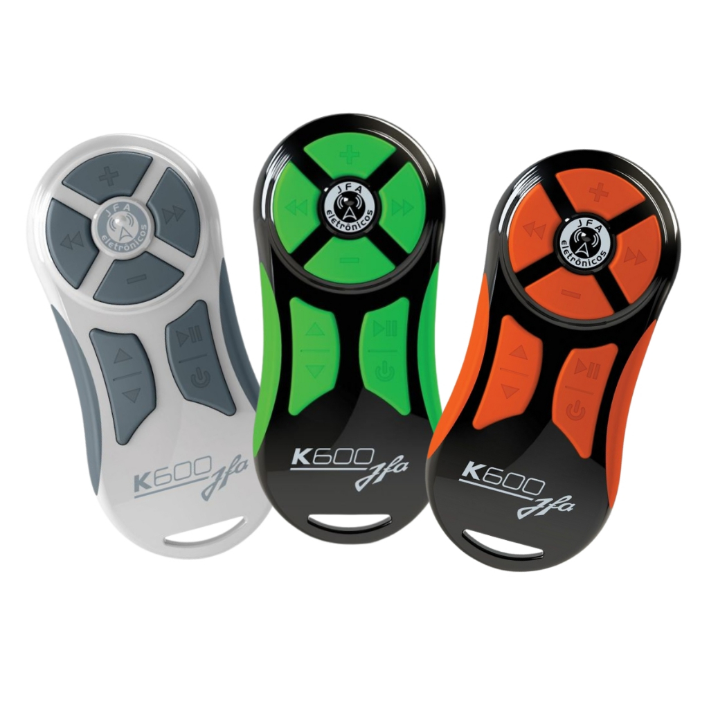 Kit Controle Longa Distancia JFA K600 600 metros Modo Memória 10 peças