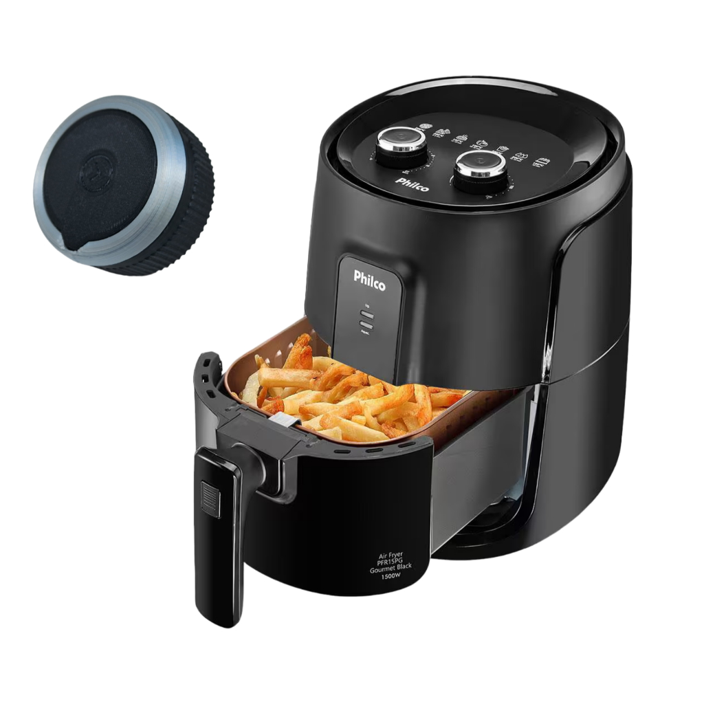 Botão Timer P/ Air Fryer Fritadeira (Patente requerida) Pfr15p em Oferta na Shopee