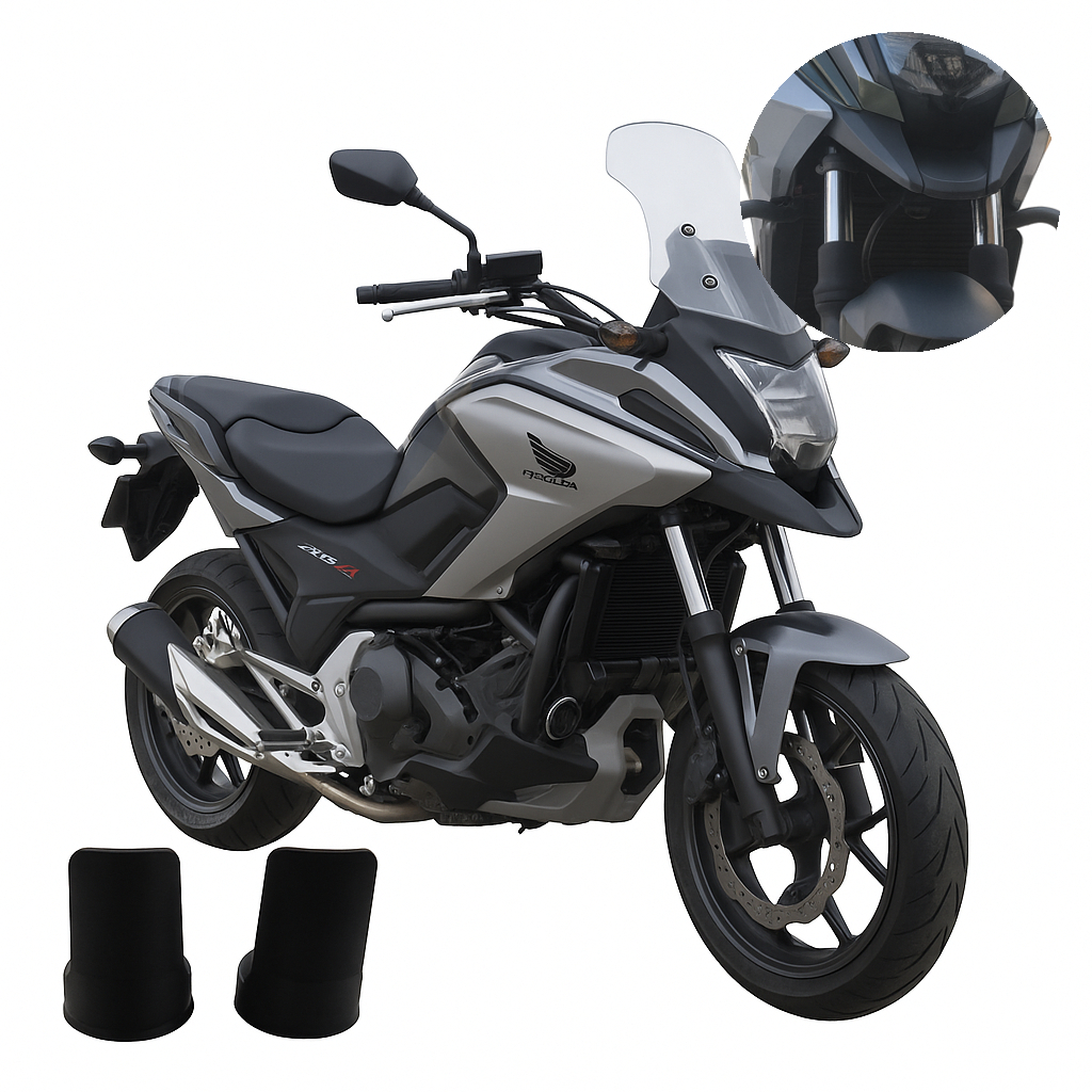 Protetor de Bengala cilindro (Par) NC 700/750x, CB500x, em Oferta na Shopee