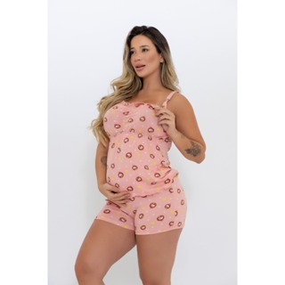 Baby Doll Amamentação Click Abertura Alça Reforçada Não Machuca Conforto Facilidade no seu Dia a Dia Feminino Gestante em Oferta na Shopee