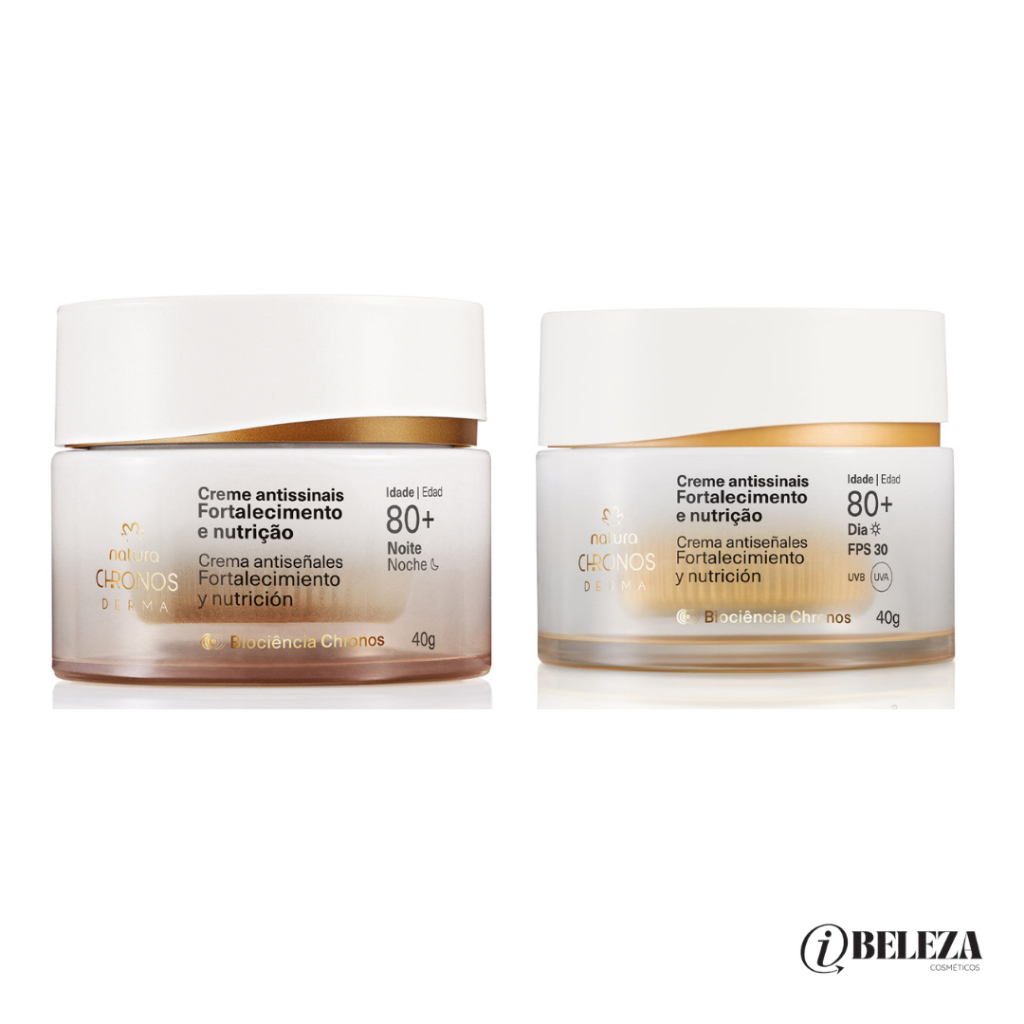 Kit Dupla Antissinais 80+ Chronos Derma (2 produtos)