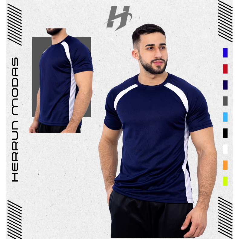 Camiseta Blusa Masculina Confortável Esportiva Corrida Academia Drifit em Oferta na Shopee