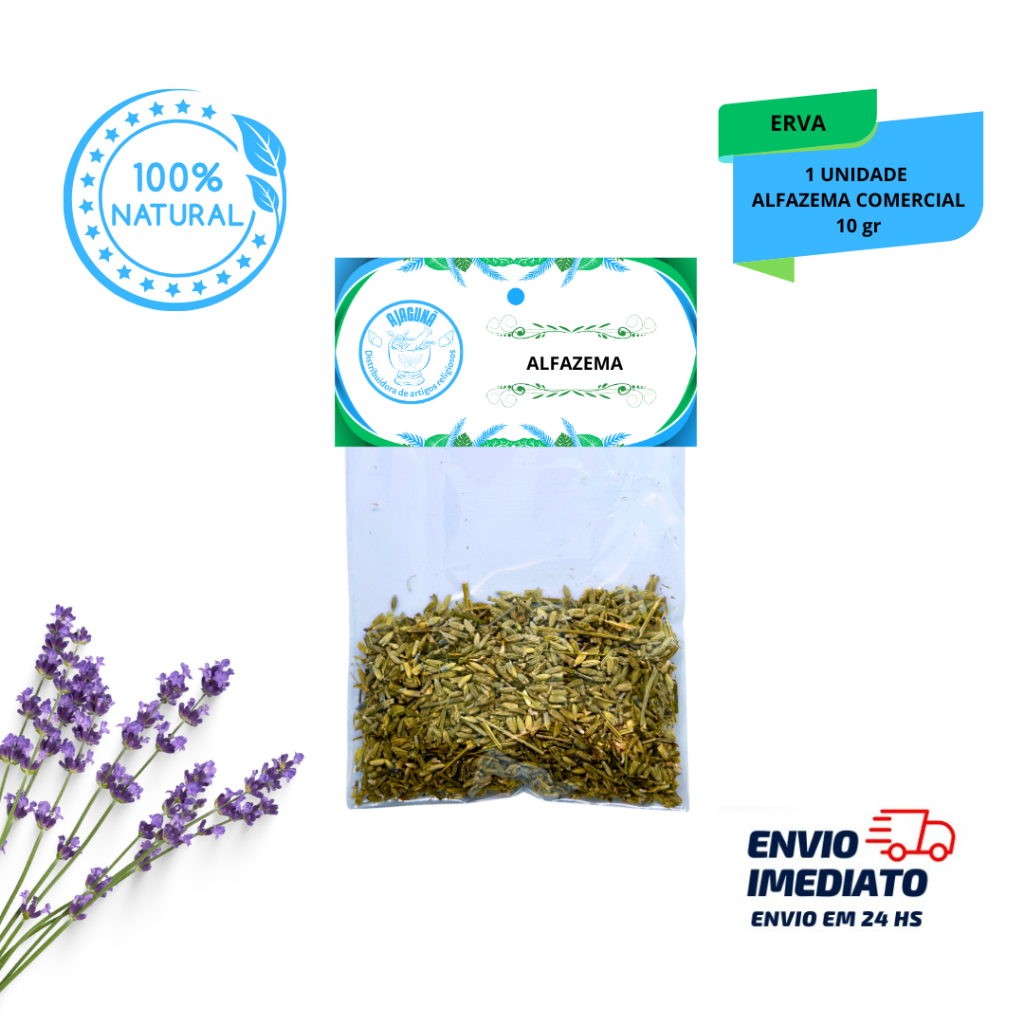 Erva Alfazema Comercial Uso em Banhos, Chás e Defumações. em Oferta na Shopee