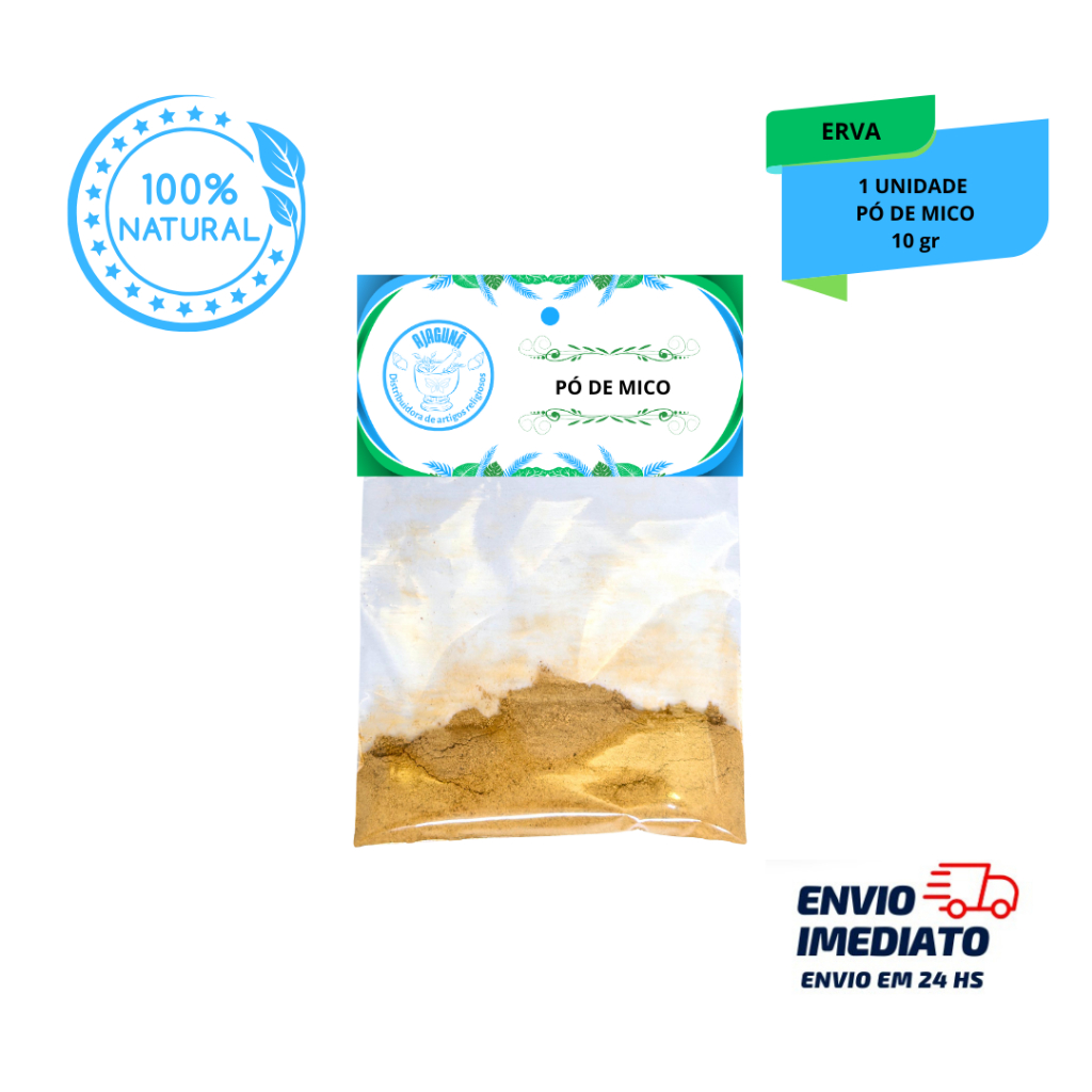 Pó de Mico 10g Uso em Práticas Tradicionais e Simpatias em Oferta na Shopee