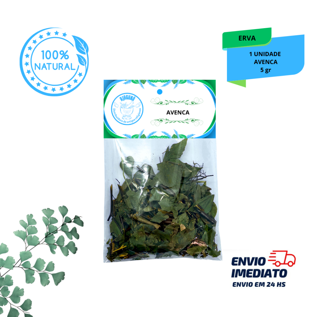 Erva Avenca 5g – Uso em Banhos, Chás e Práticas Tradicionais