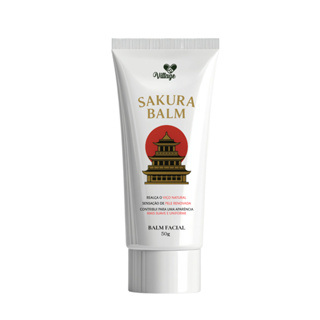 Balm Vittage Sakura | Toque Asiático em Oferta na Shopee