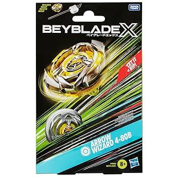 Beyblade X Arrow Wizard 4-80B (Amarelo) - Hasbro F9582