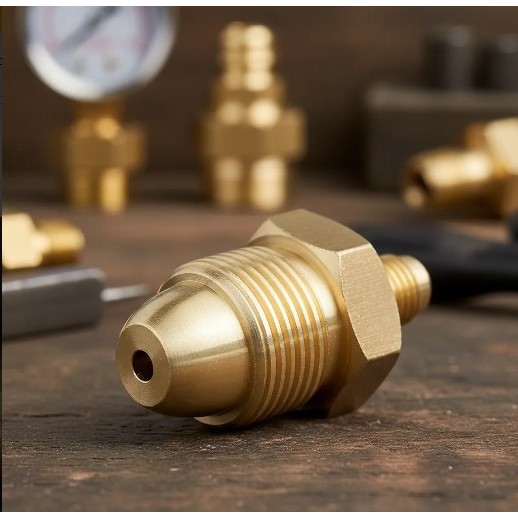 Porca Adaptador Para Cilindro Nitrogênio Manifold