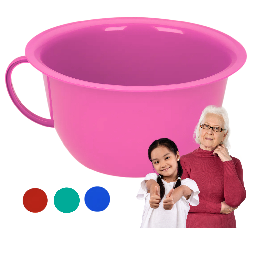 Pinico Urinol Adulto Infantil Idoso Penico Plástico 2.6 Litros em Oferta na Shopee