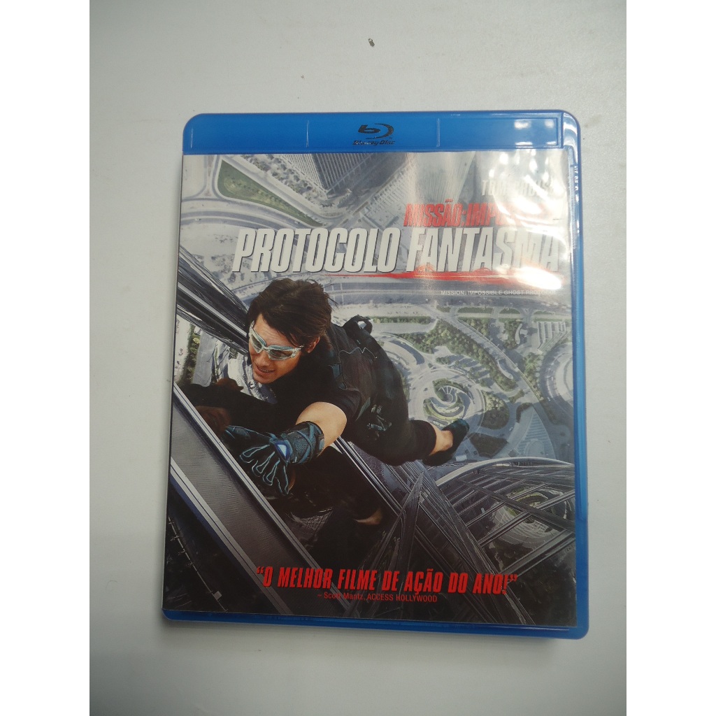 BLU RAY PROTOCOLO FANTASMA MISSAO:IMPOSSIVEL O MELHOR FILME DE AÇAO DO ANO!