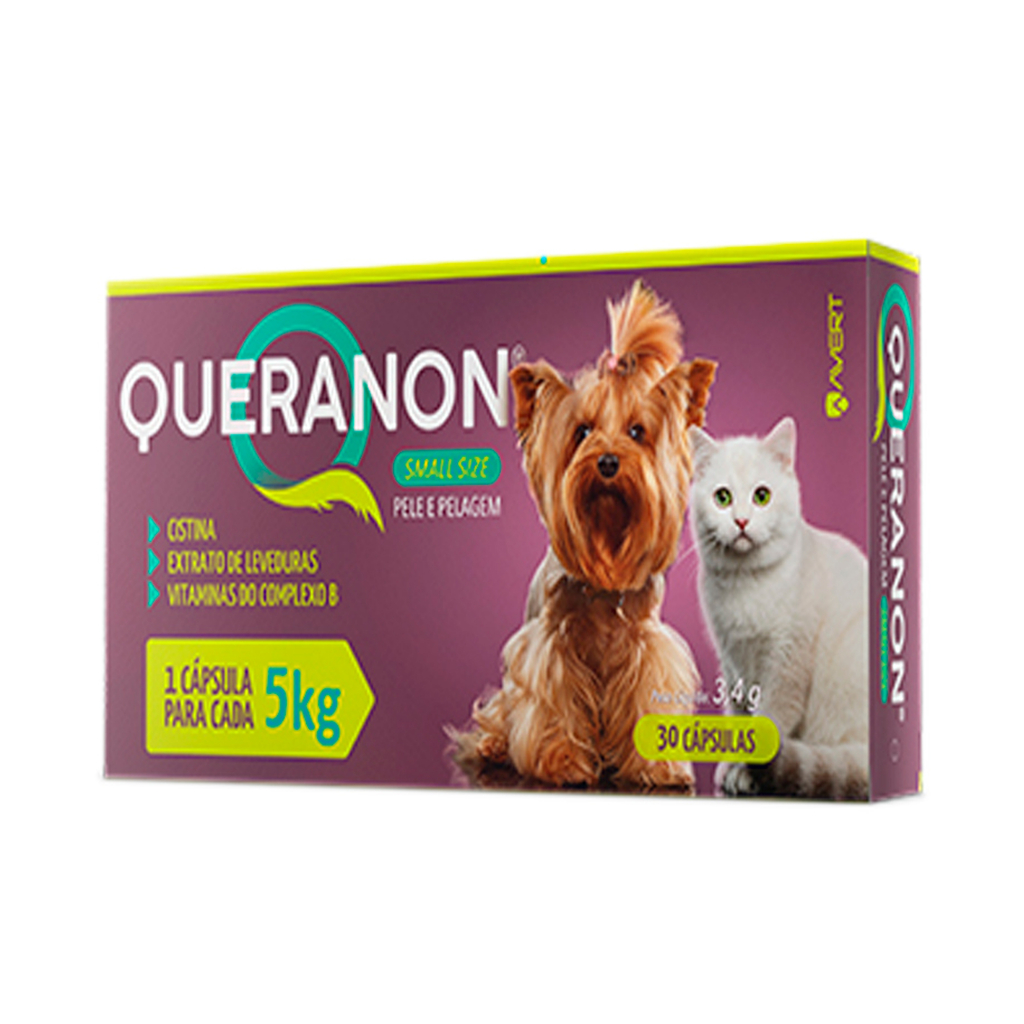 Queranon Raças Pequenas Avert Suplemento 30 Cápsulas em Oferta na Shopee