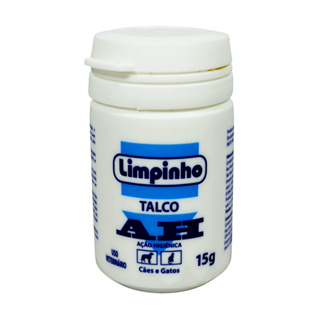 Talco Antisséptico Limpinho AH Para Cães e Gatos 15g em Oferta na Shopee