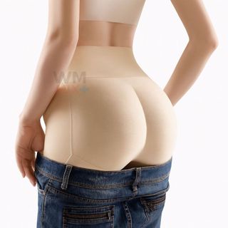 Calcinha Short Curto Com Estofamento De Espuma bundex Aumenta Levanta Bumbum