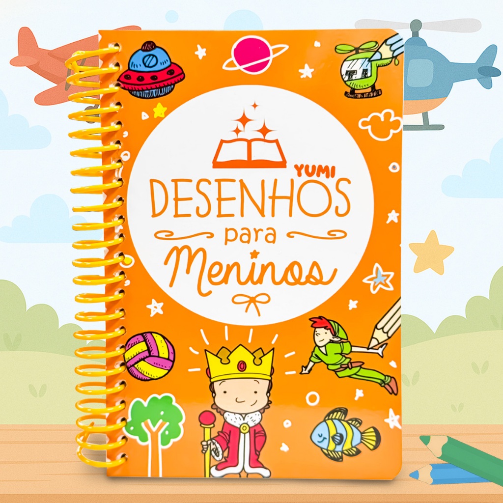 Livro Infantil 365 Desenhos Para Meninos Livro Educativo para Crianças em Oferta na Shopee