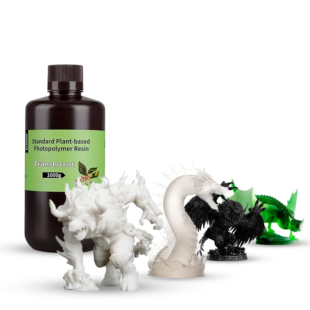 Resina Vegetal Elegoo Plant Based - A Base de Planta - 1kg