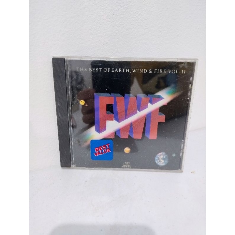 2 CDs Earth, Wind & Fire - The Best Of Vol 2 Importado EUA - All In All c bonus nacional + DVD Live At The Greek Theatre