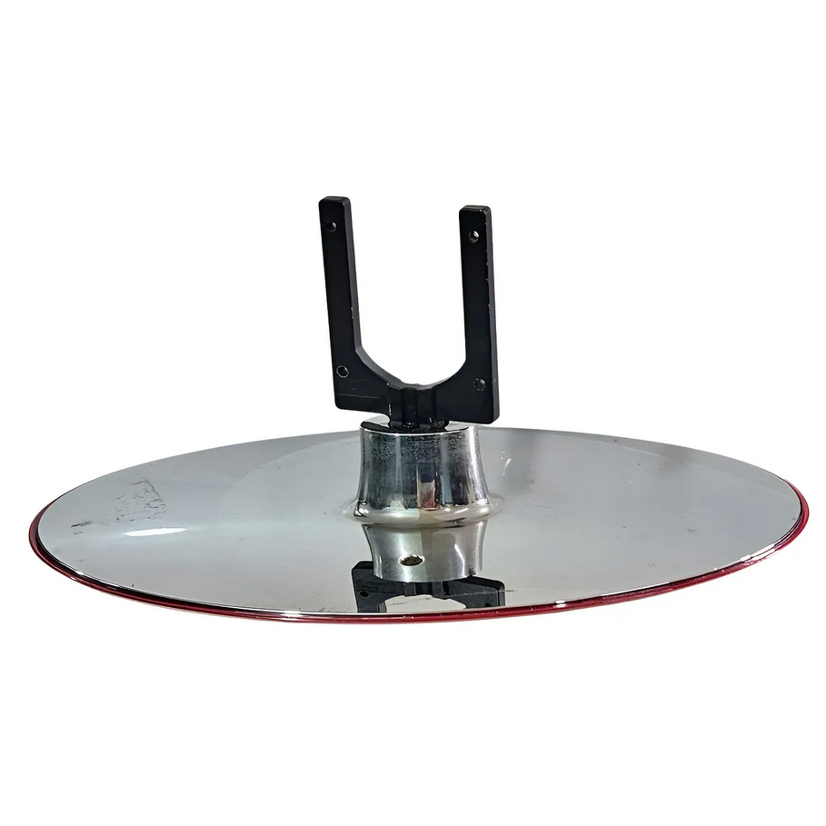 Base Pedestal Para Tv lg 32lh70 C/ Parafusos Prateado