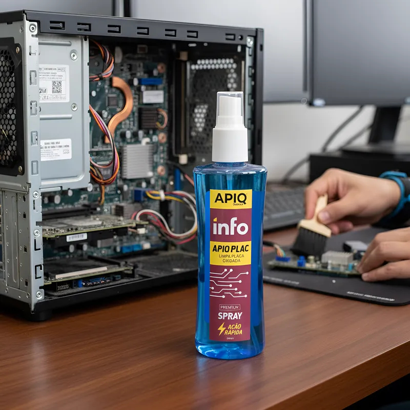Solução Para Limpeza De Placa Mãe Oxidadas Upgrade Game 300 ML
