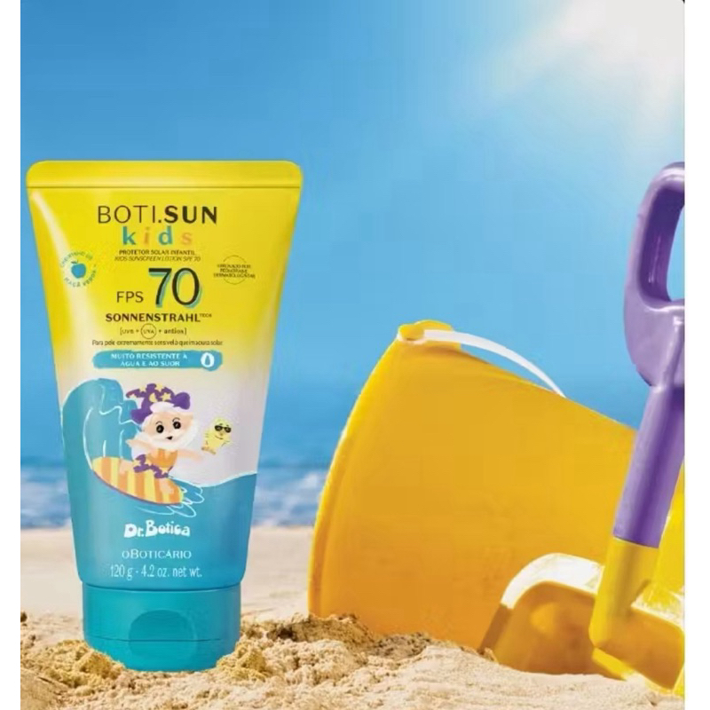 Boticário Boti.sun Kids Protetor Solar Infantil Fps 70 120g