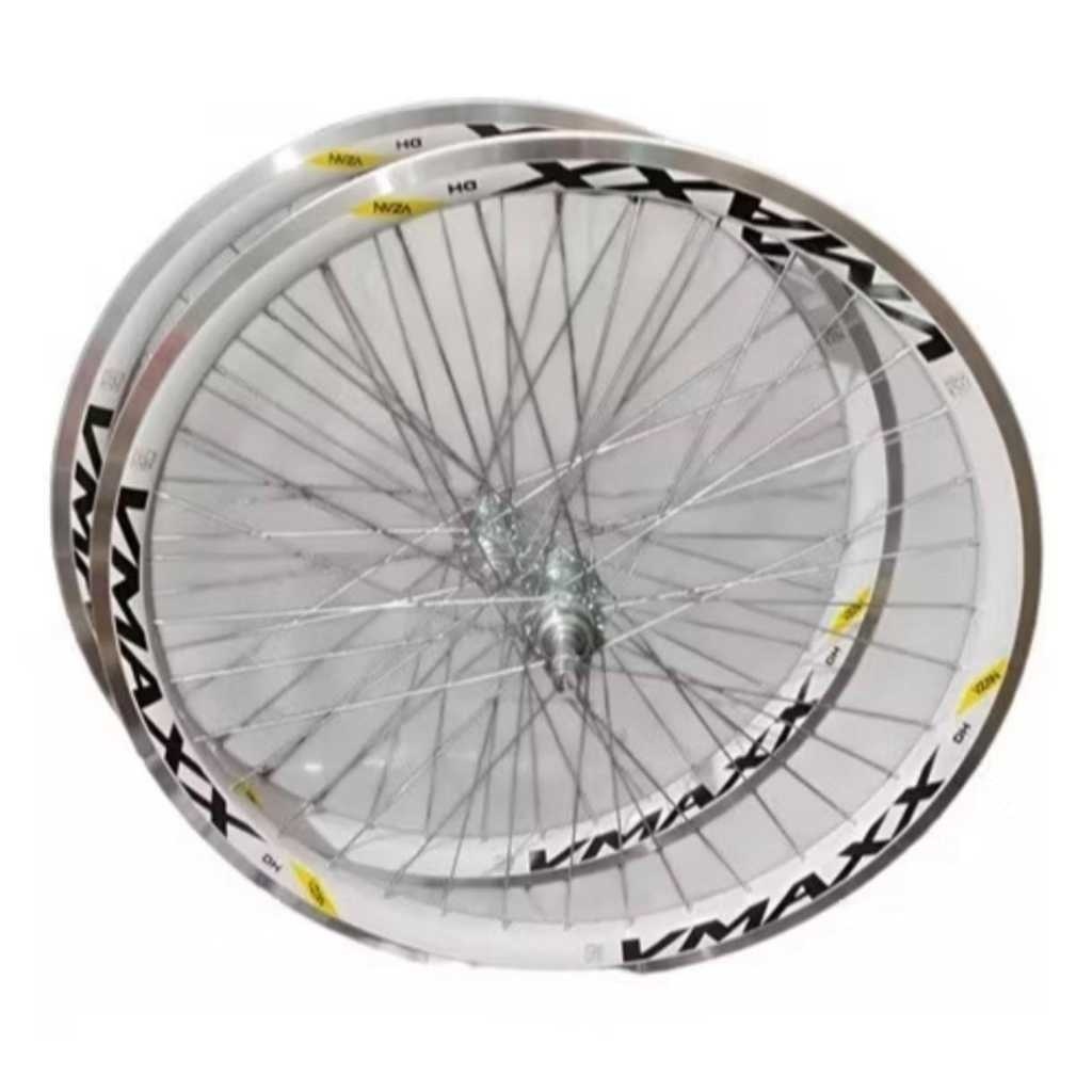 Roda Vmax Aro 24x1,9 V-brake Raios Finos em Oferta na Shopee