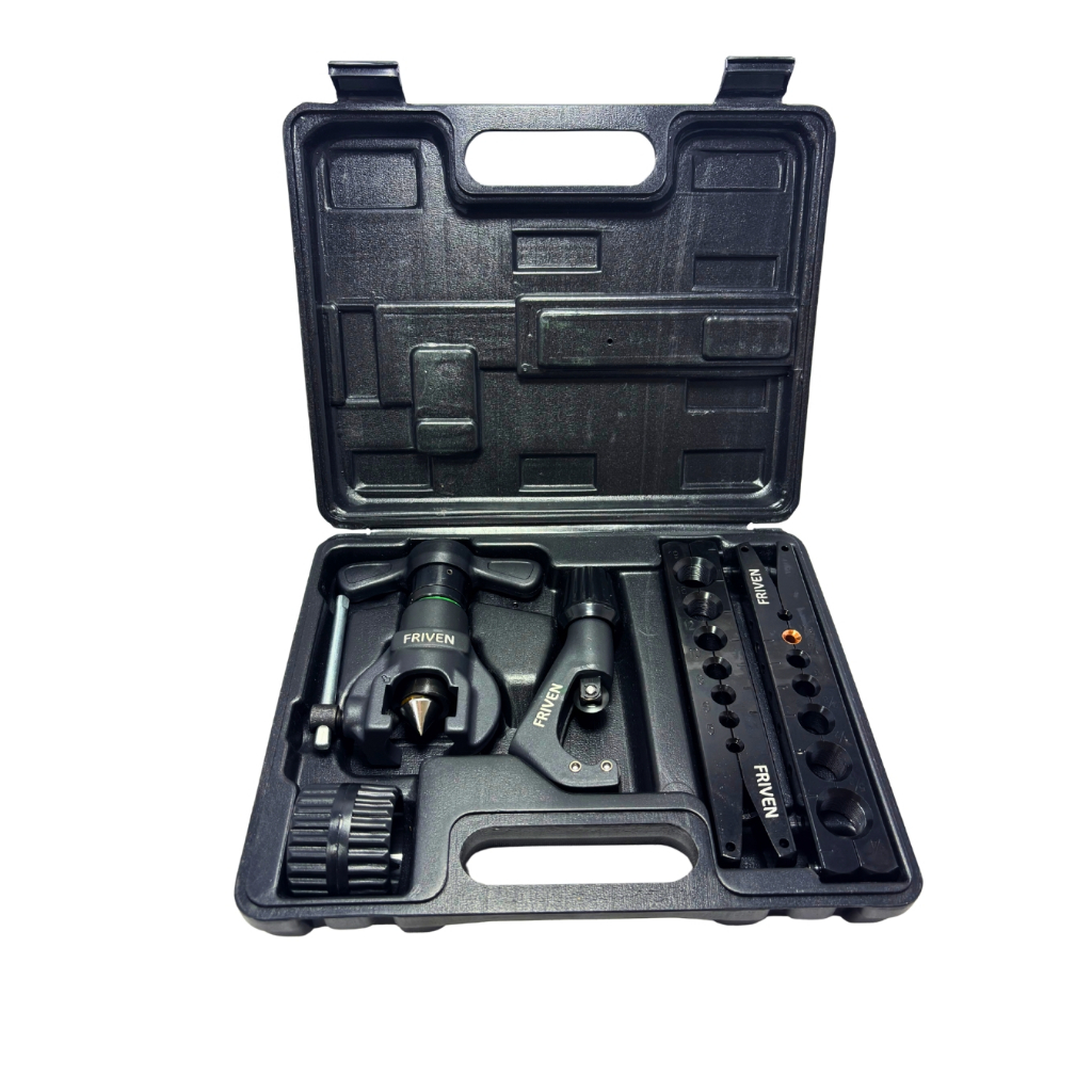 Flangeador Excêntrico 1/4 A 3/4 Com Catraca Kit Completo