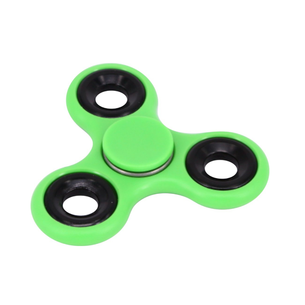 Hand Spinner Verde Fidget Anti-Stress Infantil e Adulto - Pode Ser Seu