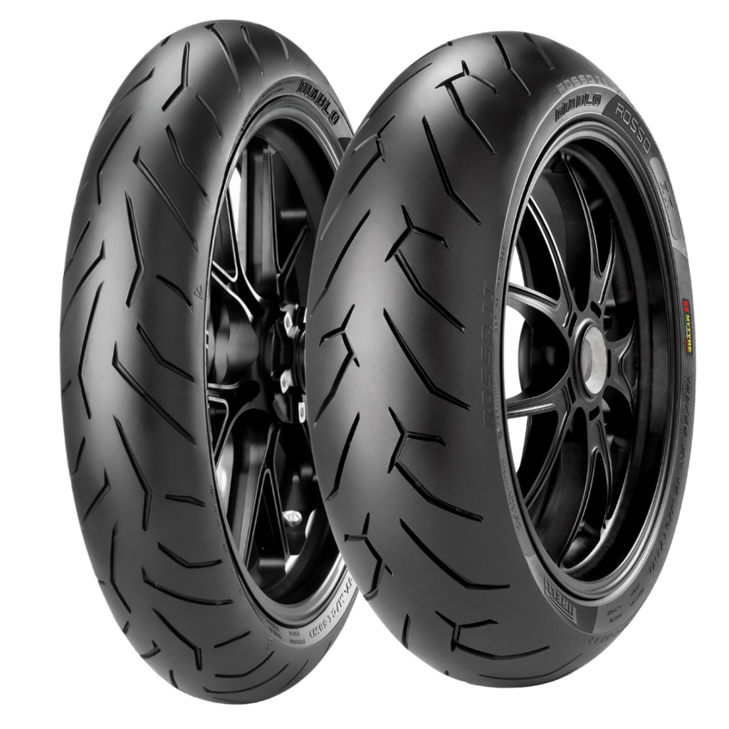 Par Pneu 120/70r17 + 190/55r17 Pirelli Diablo Rosso 2 Moto em Oferta na Shopee