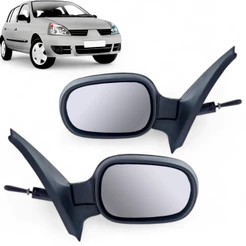 Retrovisor Renault Clio 1999 a 2011 2012 Com Controle