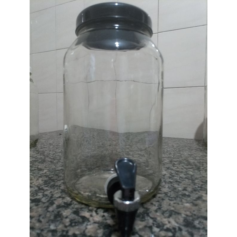 KIT 4 UNIDADES |SUQUEIRA DE VIDRO -3 LITROS