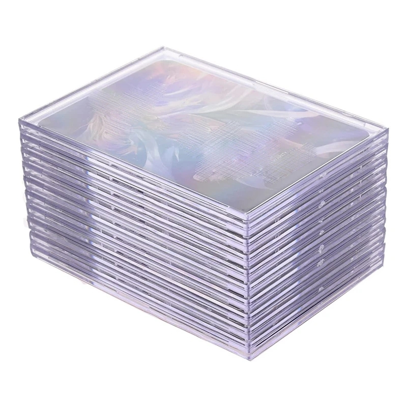 10 Protetores Acrílico Sleeve Cardgames Figurinha Copa 64x89mm em Oferta na Shopee