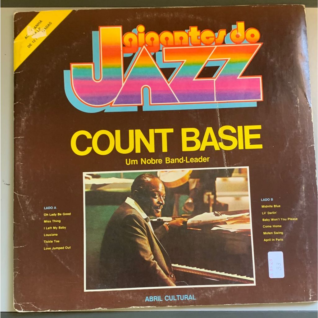 Count Basie Lp Gigantes Do Jazz Um Nobre Band-leader
