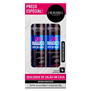 Kit de Hidratação para Cabelo Liso Mágico Hidrabell Alinhamento dos fios em Oferta na Shopee