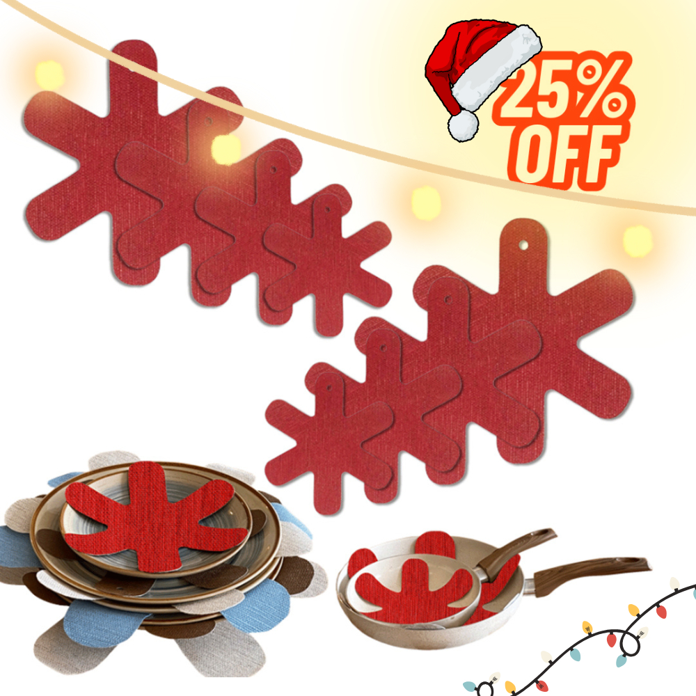 Kit 8 Jogo de Panela Organizador e Protetor Louças Aço inox Refratários